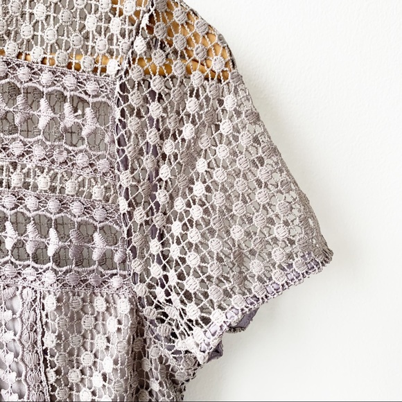 Tobi Sincerely Yours Lace Ruffled Dress - Picture 8 of 12